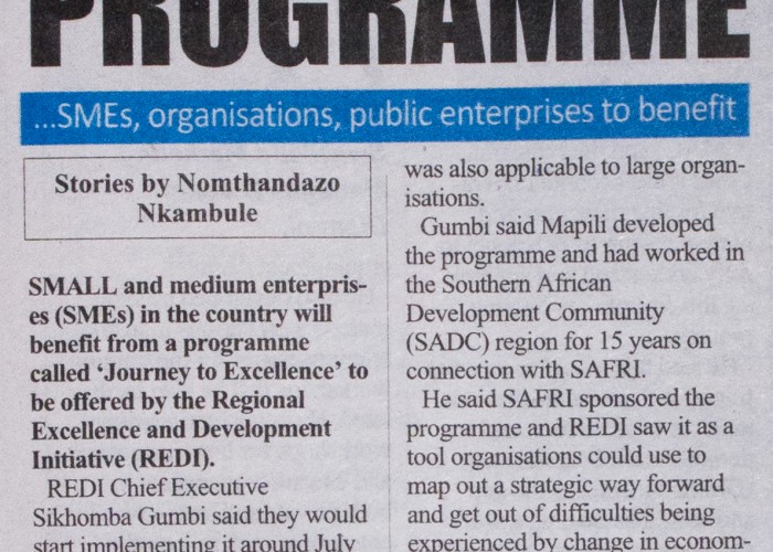 The Swazi Observer: J2Ex coming to Swaziland